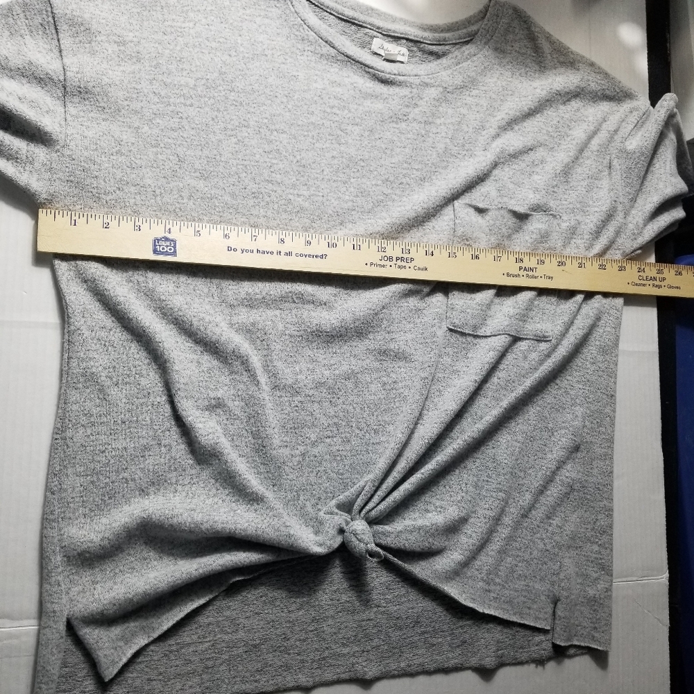 SKYLER & JADE WOMEN'S GRAY BLOUSE SIZE LARGE - Picture 5 of 12
